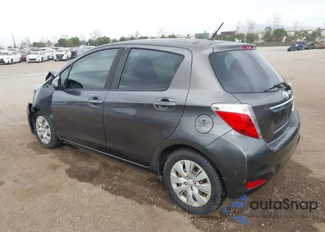 2013 Toyota Yaris Le z USA, uszkodzony, nr VIN JTDKTUD30DD562605